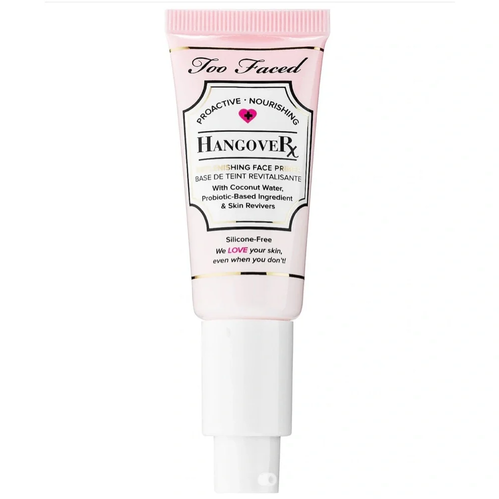 🌸NIB🌸 TOO FACED Hangover Nourishing Face Primer .68 fl oz Travel Size - Picture 3 of 12